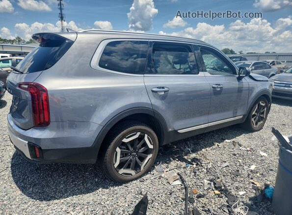 5XYP64GC8RG533161 2024 KIA TELLURIDE Gray Задня права чверть