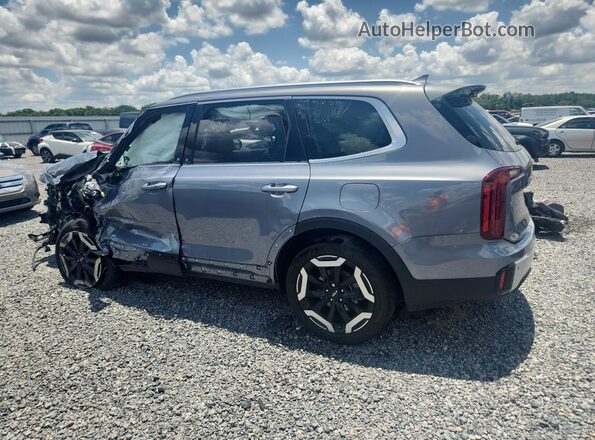 5XYP64GC8RG533161 2024 KIA TELLURIDE Gray Задня ліва чверть