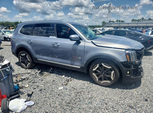 5XYP64GC8RG533161 2024 KIA TELLURIDE Gray Передня права чверть