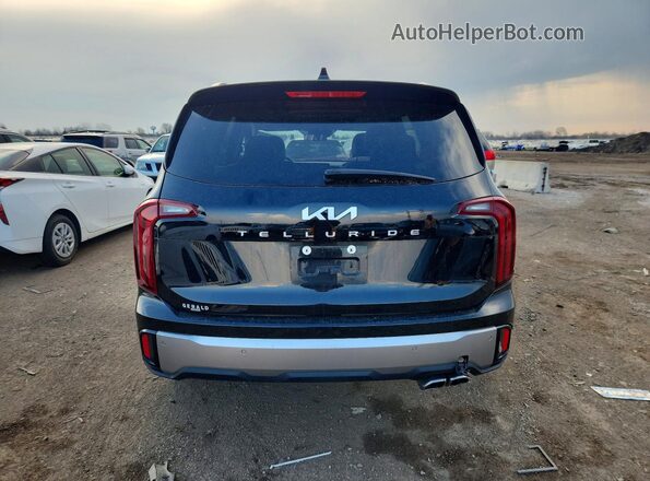 5XYP64GC8SG578980 2025 KIA TELLURIDE Черный Вид сзади