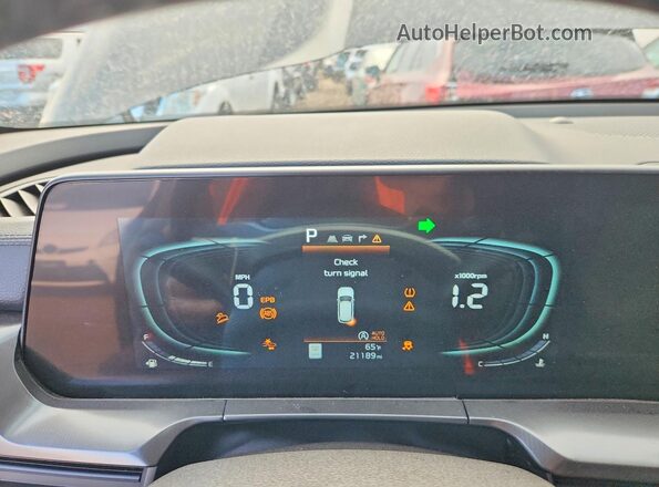 5XYP64GC8SG578980 2025 KIA TELLURIDE Черный Вид щитка приборов