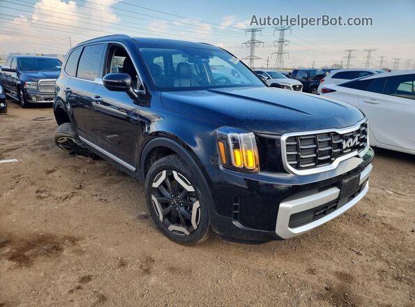 5XYP64GC8SG578980 2025 KIA TELLURIDE Черный Передняя правая четверть