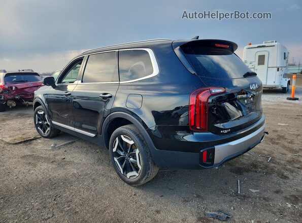 5XYP64GC8SG578980 2025 KIA TELLURIDE Черный Задняя левая четверть