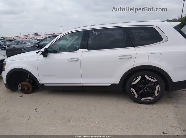 5XYP64GC8SG626672 2025 KIA TELLURIDE White Vista interior de 360 grados