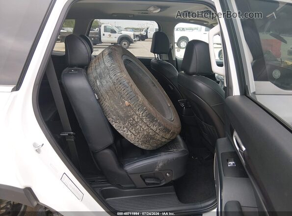 5XYP64GC8SG626672 2025 KIA TELLURIDE White Vista de la etiqueta del VIN