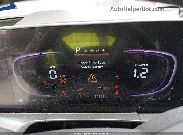 5XYP64GC8SG626672 2025 KIA TELLURIDE White Vista de los asientos traseros