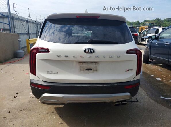 5XYP64HC0LG095564 2020 KIA TELLURIDE White Vista trasera