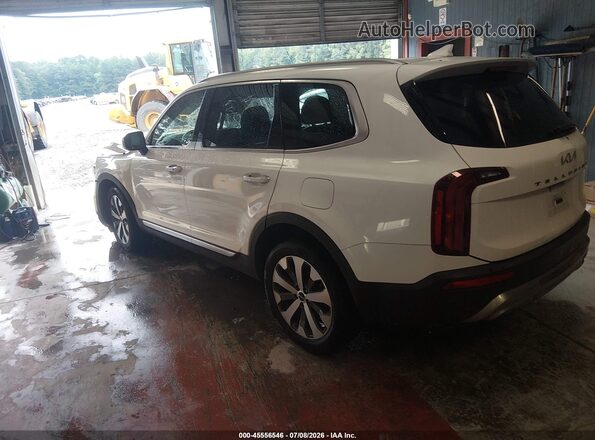 5XYP64HC0NG246891 2022 KIA TELLURIDE White Задня ліва чверть