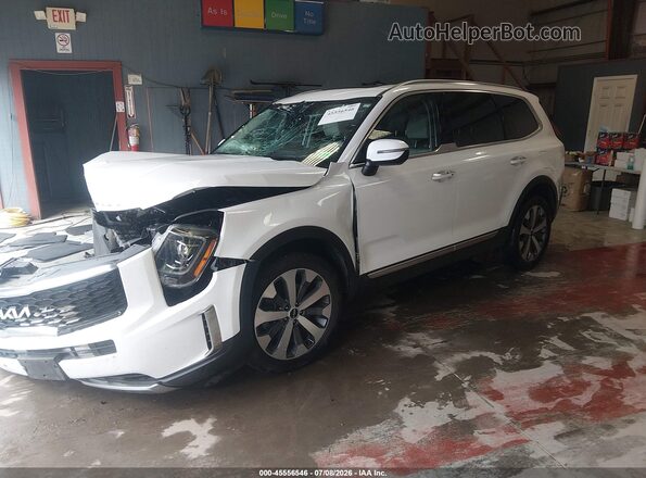 5XYP64HC0NG246891 2022 KIA TELLURIDE White Передня ліва чверть