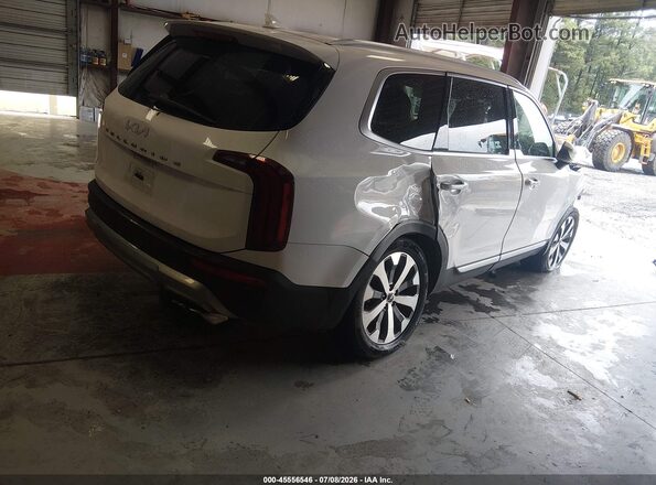 5XYP64HC0NG246891 2022 KIA TELLURIDE White Задня права чверть