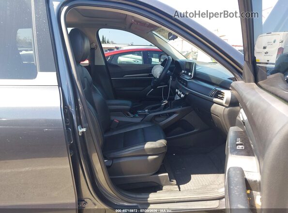 5XYP64HC1LG033168 2020 KIA TELLURIDE Gray Vista interior delantera