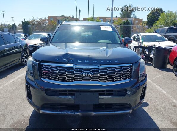 5XYP64HC1LG033168 2020 KIA TELLURIDE Gray Vista del cuadro de instrumentos