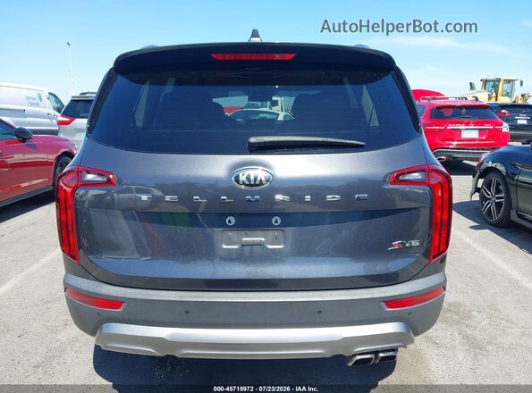 5XYP64HC1LG033168 2020 KIA TELLURIDE Gray 