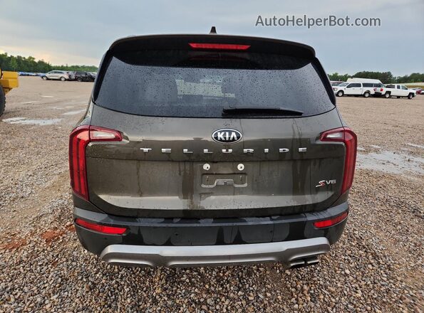5XYP64HC1LG062962 2020 KIA TELLURIDE Green Vista trasera