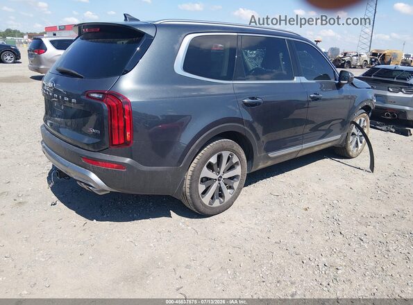 5XYP64HC2LG036094 2020 KIA TELLURIDE Gray Trasero derecho