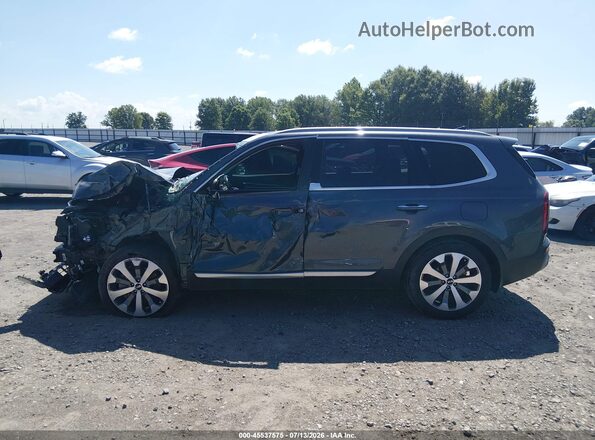 5XYP64HC2LG036094 2020 KIA TELLURIDE Gray Vista interior de 360 grados