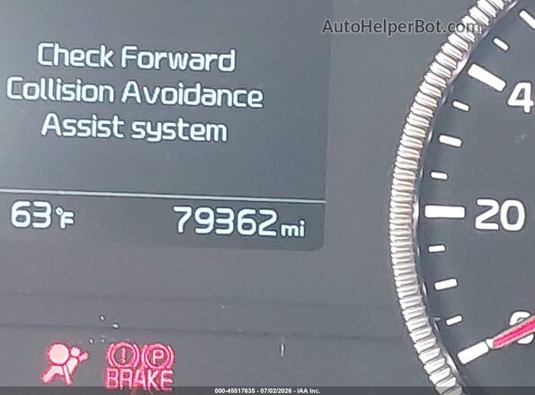5XYP64HC2LG095324 2020 KIA TELLURIDE Burgundy 