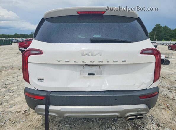 5XYP64HC2NG198150 2022 KIA TELLURIDE White Rear view