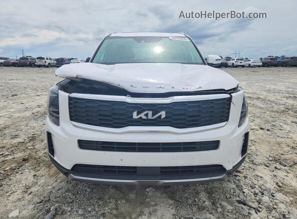 5XYP64HC2NG198150 2022 KIA TELLURIDE White Front view