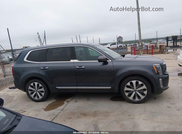 5XYP64HC3LG013732 2020 KIA TELLURIDE Gray Vista del cuadro de instrumentos