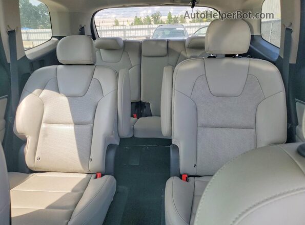 5XYP64HC3MG099142 2021 KIA TELLURIDE Коричневый Вид задних сидений