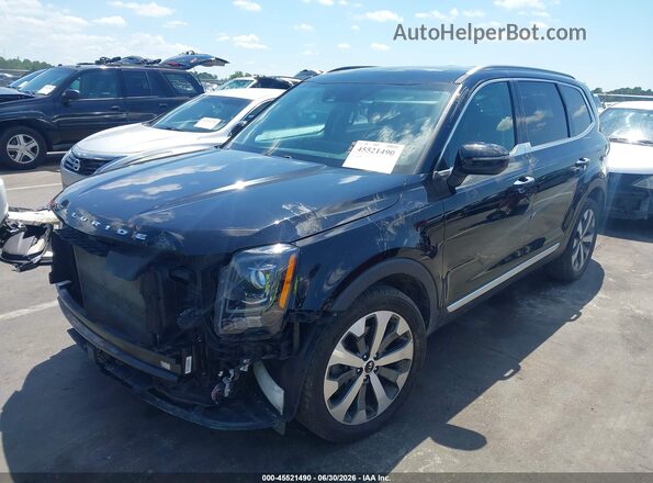 5XYP64HC4LG028126 2020 KIA TELLURIDE Black Передня ліва чверть