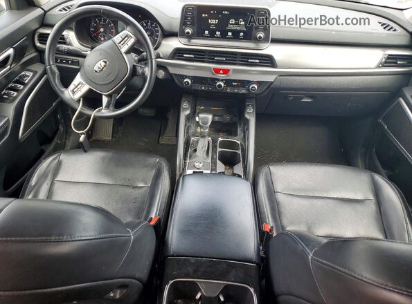 5XYP64HC4MG122346 2021 KIA TELLURIDE Black Widok deski rozdzielczej