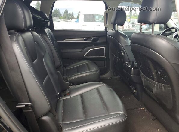 5XYP64HC4MG122346 2021 KIA TELLURIDE Black Widok tylnych siedzeń