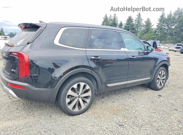 5XYP64HC4MG122346 2021 KIA TELLURIDE Black Tył prawy
