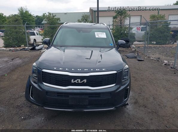 5XYP64HC4NG227325 2022 KIA TELLURIDE Gray Vista del cuadro de instrumentos
