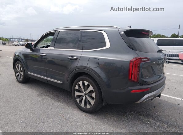 5XYP64HC6LG095780 2020 KIA TELLURIDE Серый Задняя левая четверть