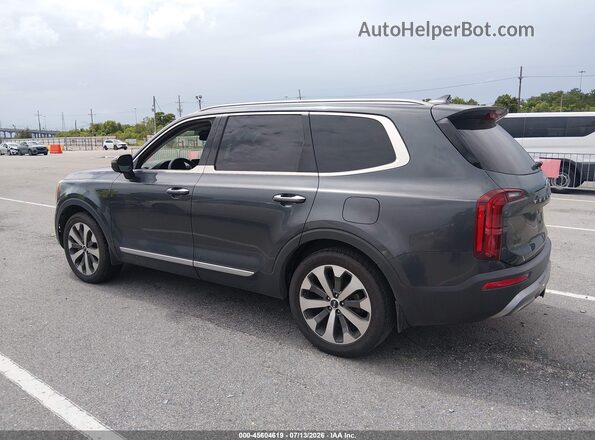 5XYP64HC6LG095780 2020 KIA TELLURIDE Серый Панорамный вид салона 360°