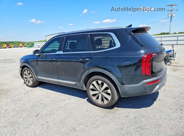 5XYP64HC6MG130576 2021 KIA TELLURIDE Black Հետևի ձախ