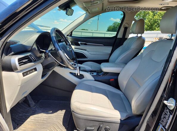 5XYP64HC6MG130576 2021 KIA TELLURIDE Black Սալոնի դիմացի տեսք
