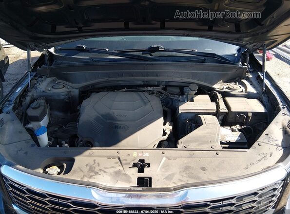 5XYP64HC6MG141268 2021 KIA TELLURIDE Черный Вид сзади