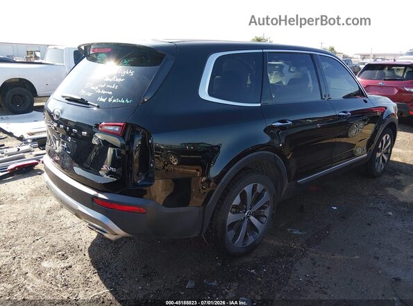 5XYP64HC6MG141268 2021 KIA TELLURIDE Черный Задняя правая четверть