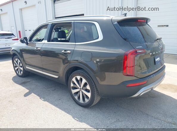 5XYP64HC7LG088451 2020 KIA TELLURIDE Brown Задня ліва чверть