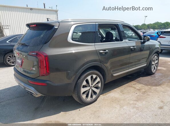 5XYP64HC7LG088451 2020 KIA TELLURIDE Brown Задня права чверть