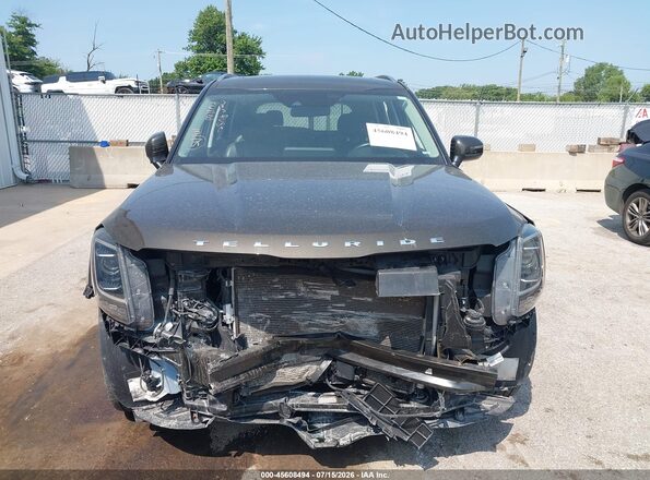 5XYP64HC7LG088451 2020 KIA TELLURIDE Brown Вид щитка приладів