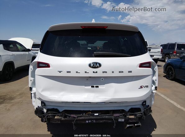 5XYP64HC7MG142235 2021 KIA TELLURIDE Белый Вид спереди