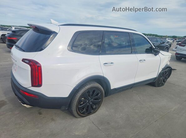 5XYP64HC7NG256950 2022 KIA TELLURIDE Белый Задняя правая четверть