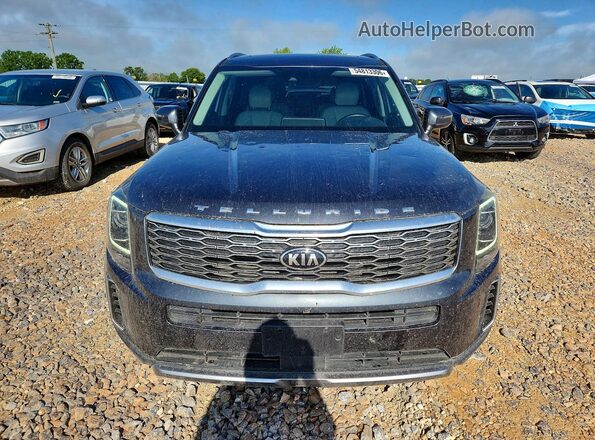 5XYP64HC9LG060957 2020 KIA TELLURIDE Gray Front view