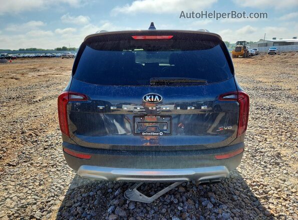 5XYP64HC9LG060957 2020 KIA TELLURIDE Gray Rear view
