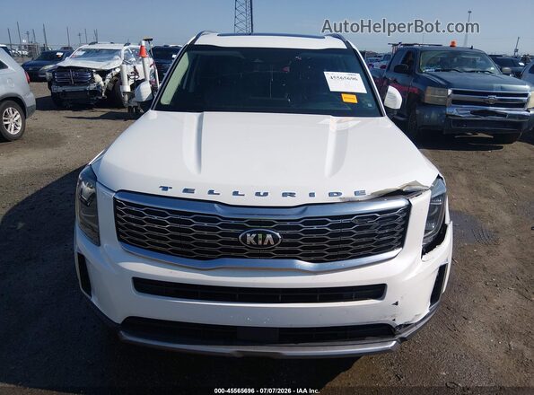 5XYP64HC9LG076012 2020 KIA TELLURIDE White Vista frontal