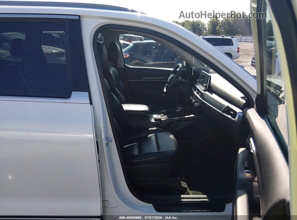 5XYP64HC9LG076012 2020 KIA TELLURIDE White Vista interior delantera