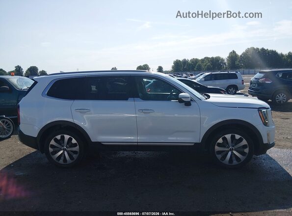 5XYP64HC9LG076012 2020 KIA TELLURIDE White Vista interior trasera