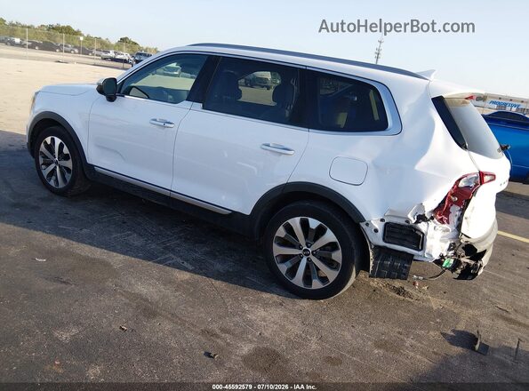 5XYP64HC9MG169727 2021 KIA TELLURIDE White Tył lewy