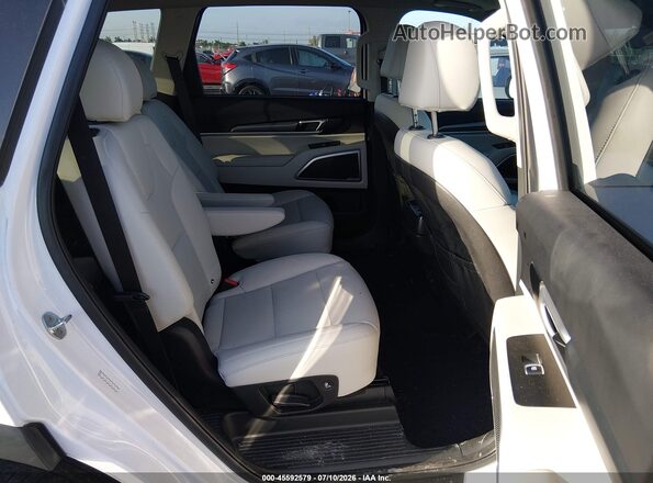 5XYP64HC9MG169727 2021 KIA TELLURIDE White Widok naklejki z numerem VIN
