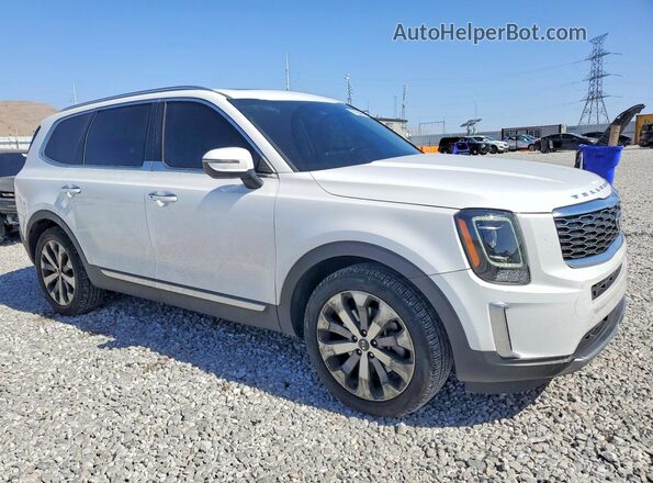 5XYP64HC9MG194160 2021 KIA TELLURIDE White წინა მარჯვენა