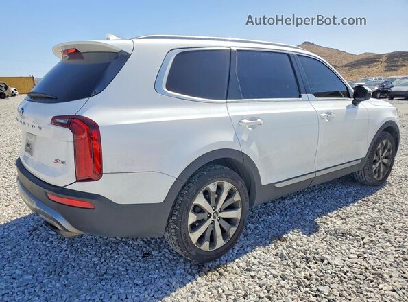 5XYP64HC9MG194160 2021 KIA TELLURIDE White უკანა მარჯვენა